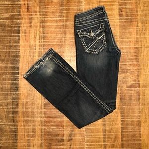 Silver Denim Jeans